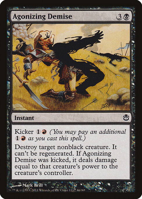Agonizing Demise - Duel Decks: Ajani vs. Nicol Bolas - 66