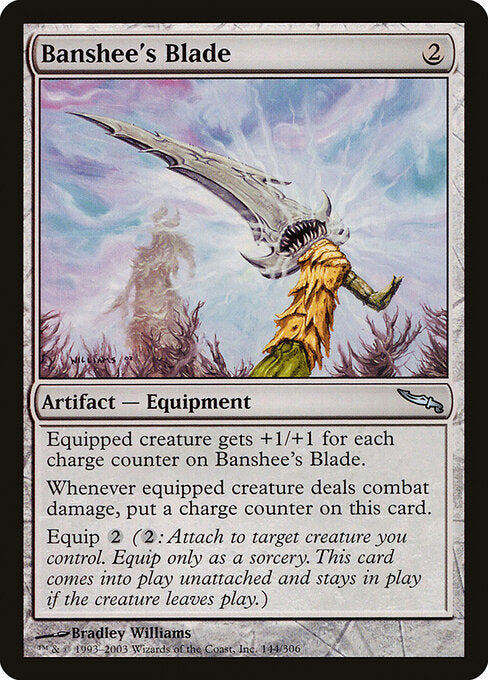 Banshee's Blade - Mirrodin - 144