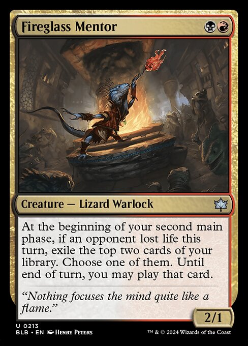 Fireglass Mentor - Bloomburrow - 213
