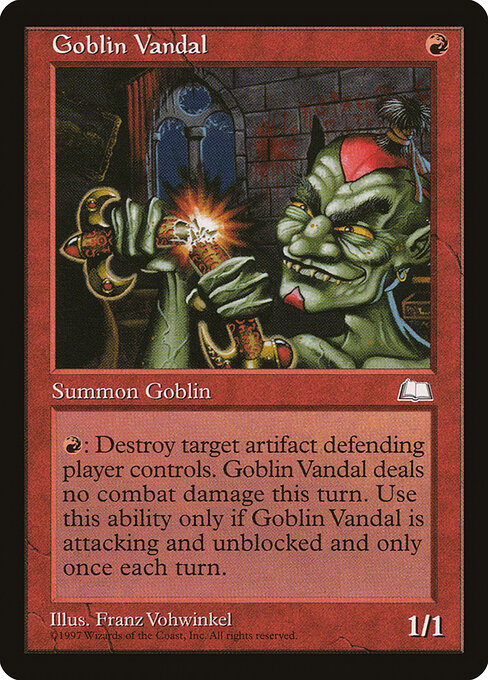 Goblin Vandal - Weatherlight - 105