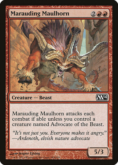 Marauding Maulhorn - Magic 2014 - 145