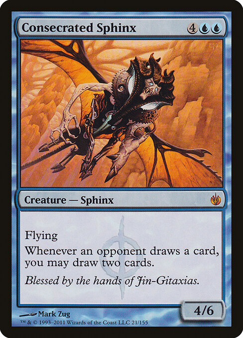 Consecrated Sphinx - Mirrodin Besieged - 21