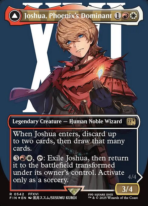 Joshua, Phoenix's Dominant // Phoenix, Warden of Fire - Final Fantasy - 542
