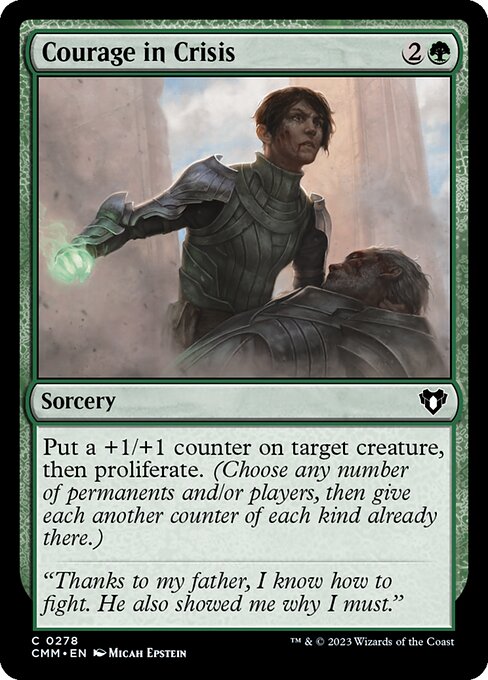 Courage in Crisis - Commander Masters - 278
