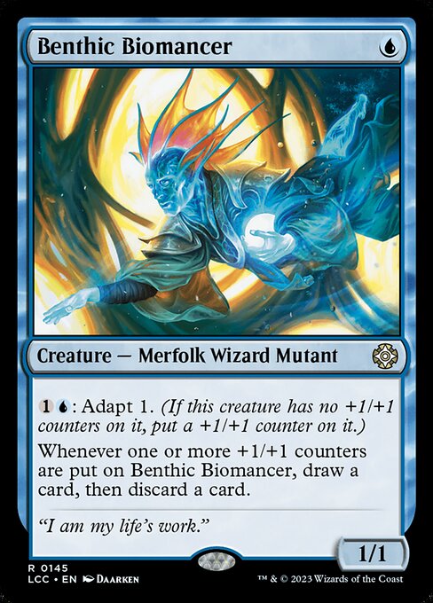 Benthic Biomancer - The Lost Caverns of Ixalan Commander - 145