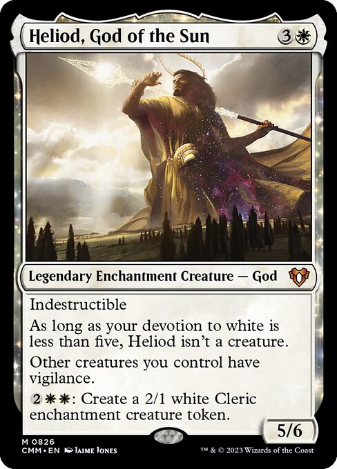 Heliod, God of the Sun - Commander Masters - 826