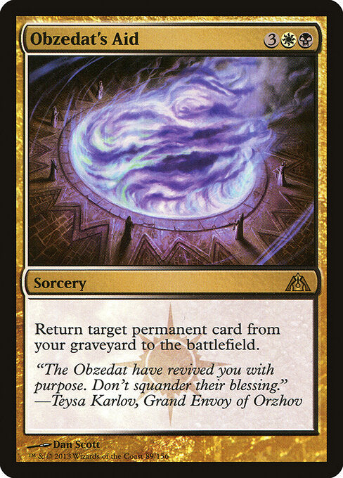 Obzedat's Aid - Dragon's Maze - 89