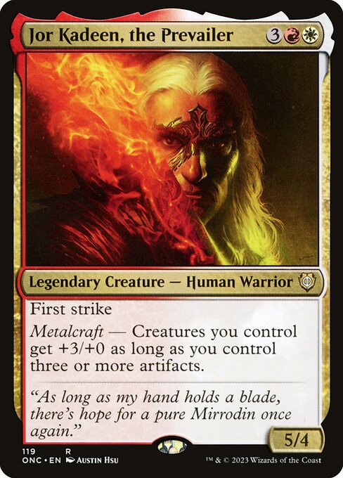 Jor Kadeen, the Prevailer - Phyrexia: All Will Be One Commander - 119