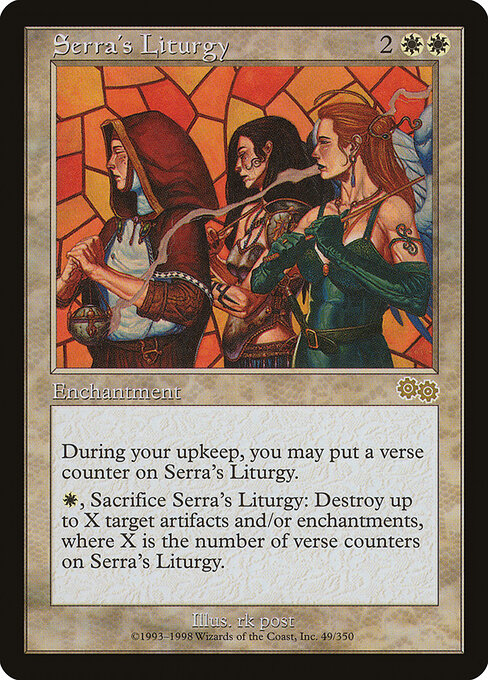 Serra's Liturgy - Urza's Saga - 49