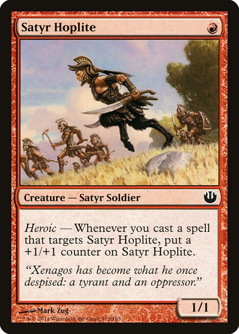Satyr Hoplite - Journey into Nyx - 110