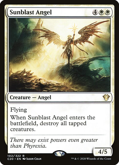 Sunblast Angel - Commander 2020 - 102