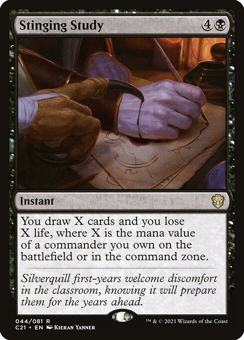 Stinging Study - Commander 2021 - 44