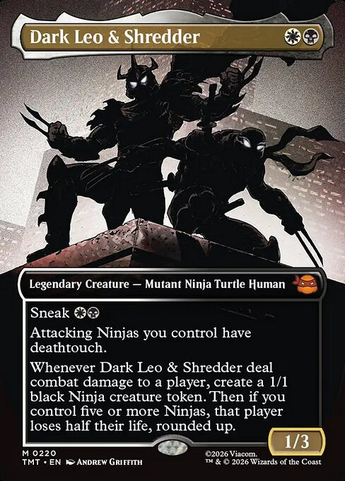 Dark Leo & Shredder - Teenage Mutant Ninja Turtles - 220
