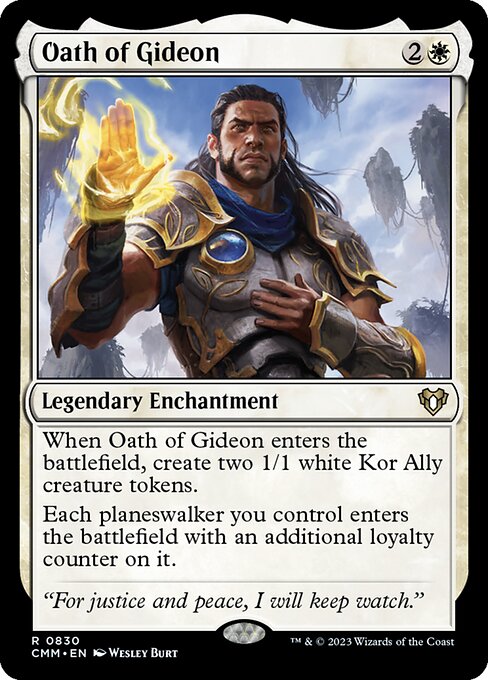 Oath of Gideon - Commander Masters - 830