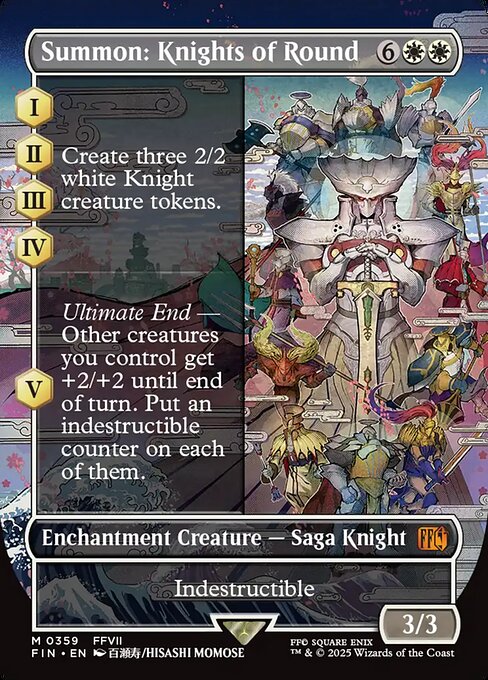 Summon: Knights of Round - Final Fantasy - 359