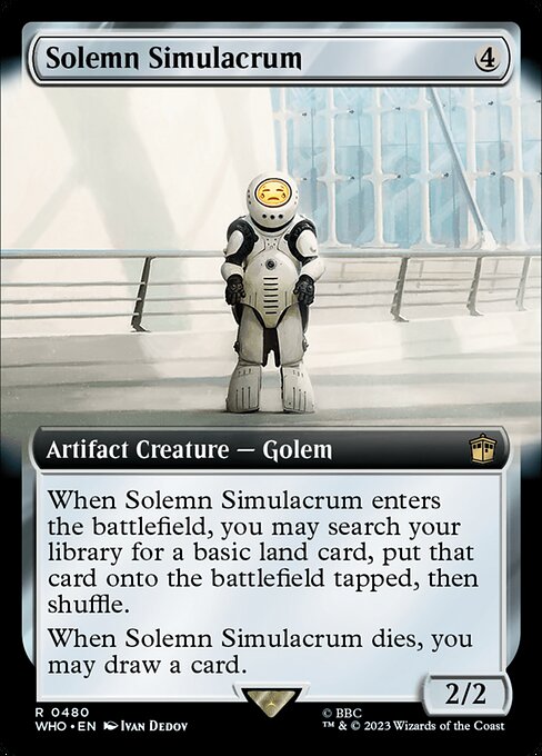 Solemn Simulacrum - Doctor Who - 480