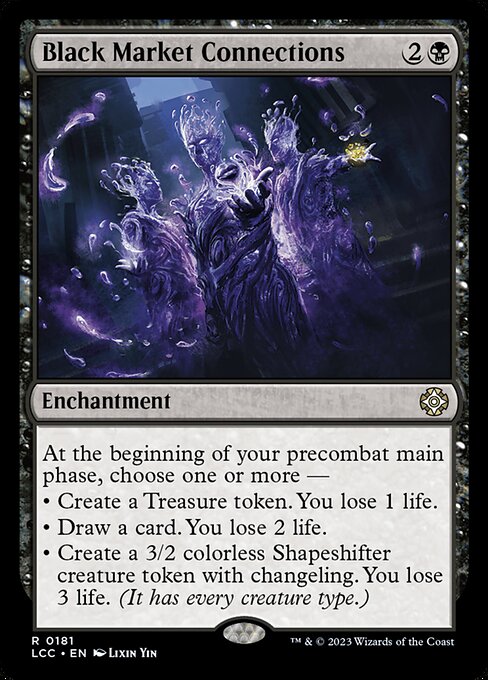 Black Market Connections - The Lost Caverns of Ixalan Commander - 181
