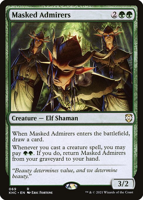 Masked Admirers - Kaldheim Commander - 69