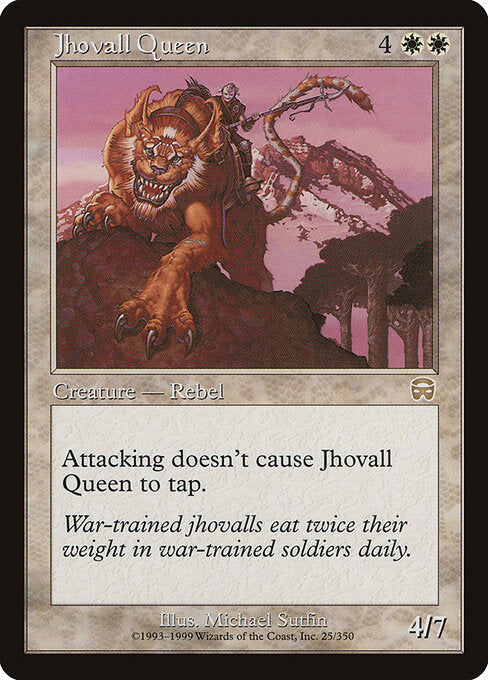 Jhovall Queen - Mercadian Masques - 25
