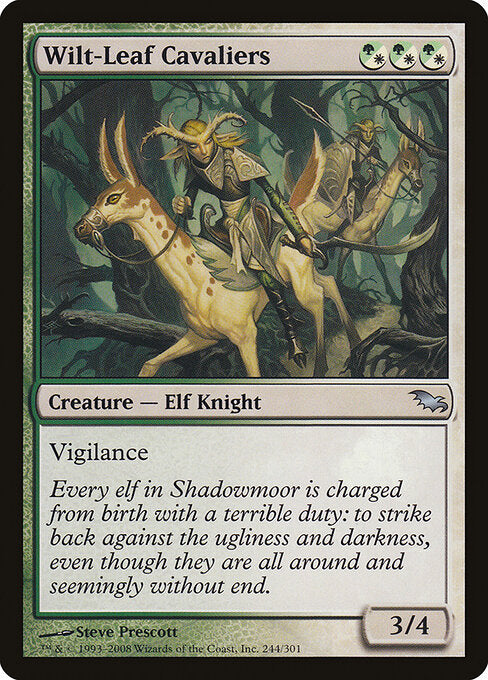 Wilt-Leaf Cavaliers - Shadowmoor - 244