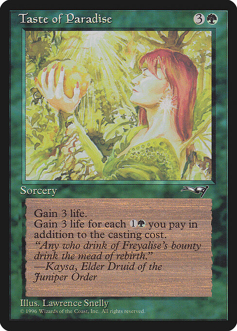 Taste of Paradise - Alliances - 100a
