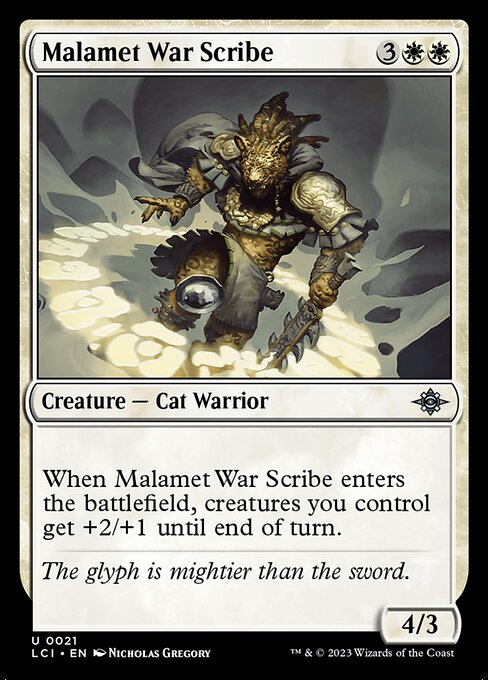 Malamet War Scribe - The Lost Caverns of Ixalan - 21