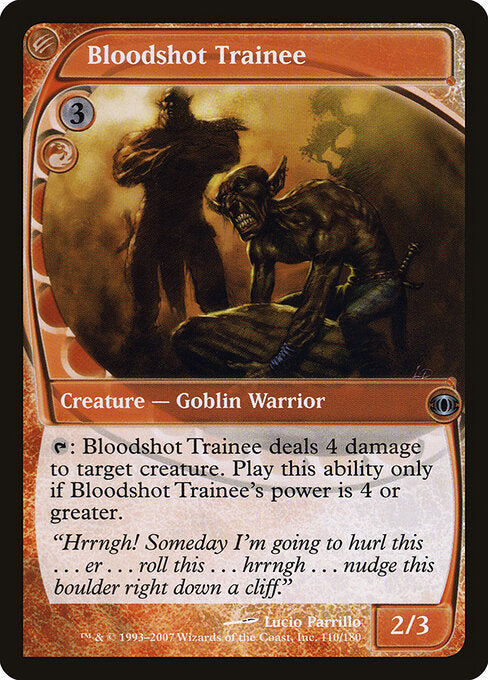 Bloodshot Trainee - Future Sight - 110