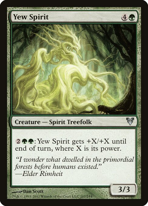 Yew Spirit - Avacyn Restored - 207