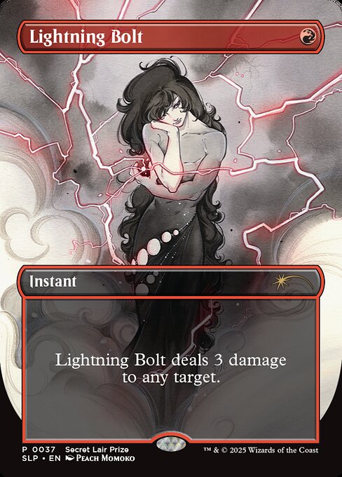Lightning Bolt - Secret Lair Promo - 37