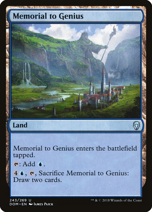 Memorial to Genius - Dominaria - 243