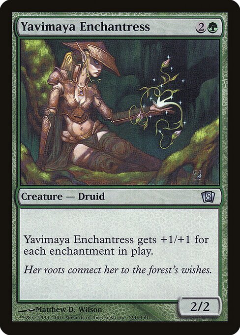 Yavimaya Enchantress - Eighth Edition - 290★