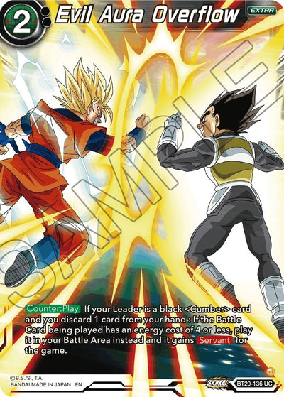 Evil Aura Overflow (BT20-136) [Power Absorbed]