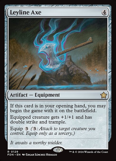 Leyline Axe - Foundations - 129