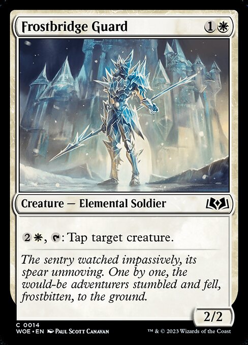 Frostbridge Guard - Wilds of Eldraine - 14