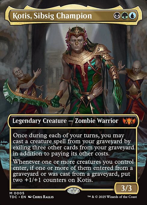 Kotis, Sibsig Champion - Tarkir: Dragonstorm Commander - 5