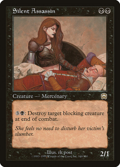 Silent Assassin - Mercadian Masques - 160