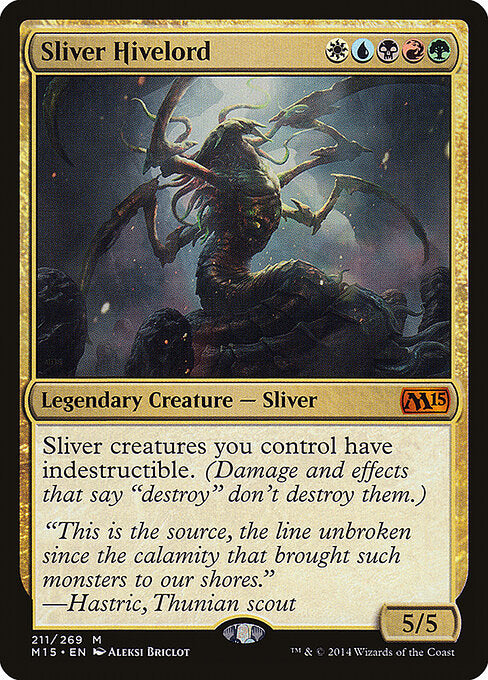 Sliver Hivelord - Magic 2015 - 211