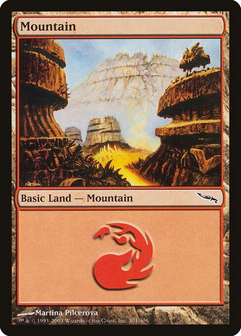 Mountain - Mirrodin - 301