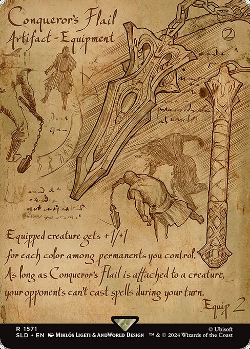 Conqueror's Flail - Secret Lair Drop - 1571