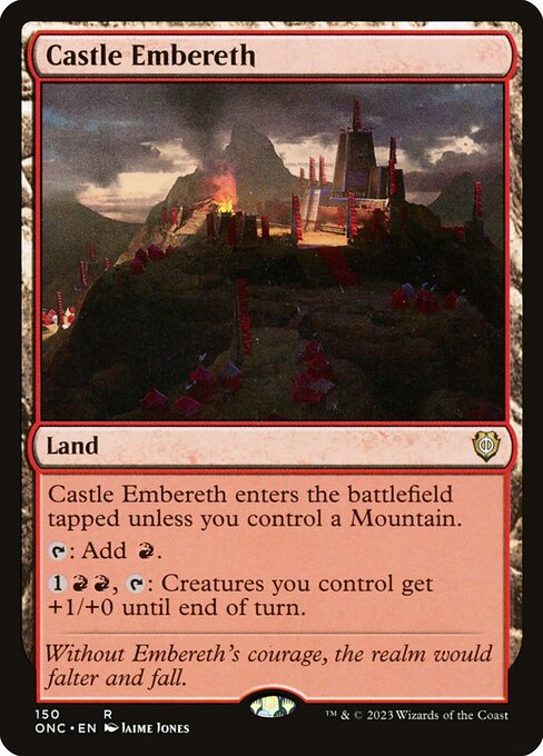 Castle Embereth - Phyrexia: All Will Be One Commander - 150