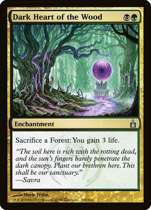 Dark Heart of the Wood - Ravnica: City of Guilds - 200