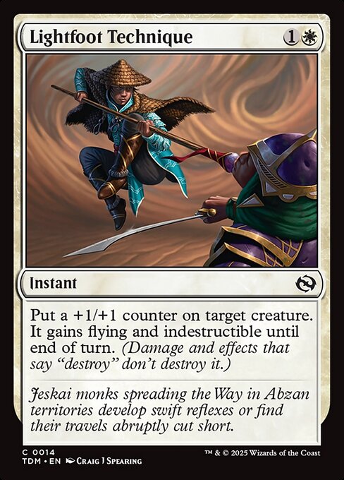 Lightfoot Technique - Tarkir: Dragonstorm - 14