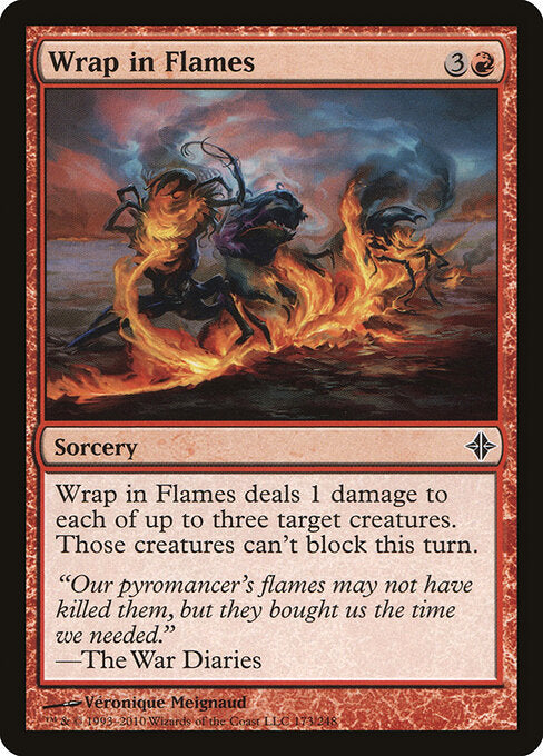 Wrap in Flames - Rise of the Eldrazi - 173