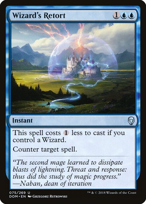 Wizard's Retort - Dominaria - 75