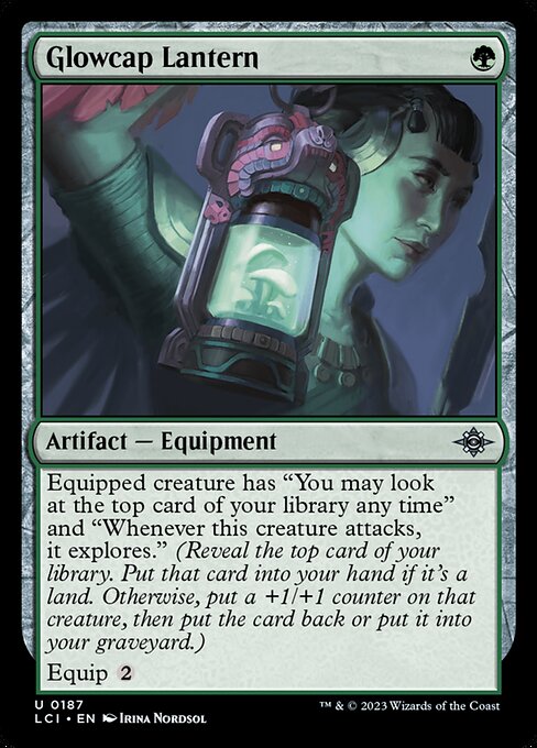 Glowcap Lantern - The Lost Caverns of Ixalan - 187
