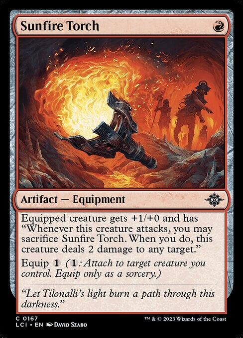 Sunfire Torch - The Lost Caverns of Ixalan - 167
