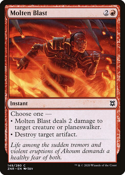 Molten Blast - Zendikar Rising - 149