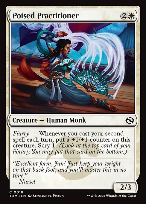 Poised Practitioner - Tarkir: Dragonstorm - 18