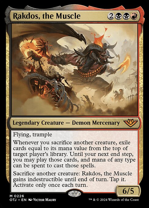 Rakdos, the Muscle - Outlaws of Thunder Junction - 226
