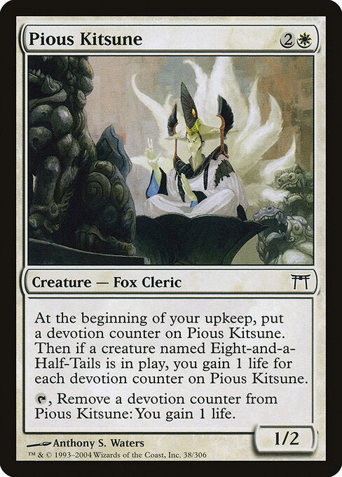 Pious Kitsune - Champions of Kamigawa - 38